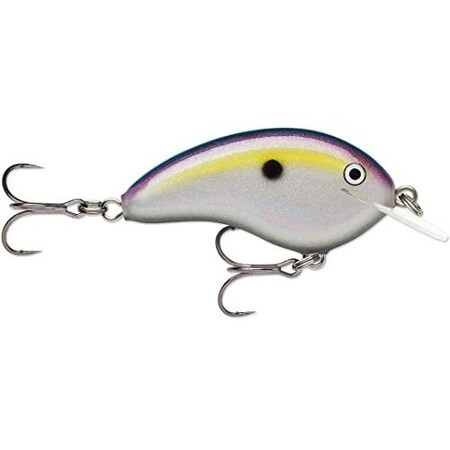 Rapala Og Tiny 4 FloatingDiving 2 14 516 Oz Running Depth 4', Vmc 5 Hybrid Trebles, Big Shad OGT04BGSD